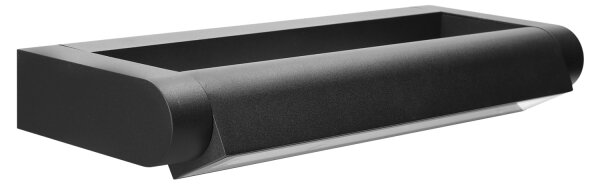 Brilagi - Aplică de exterior SALERNO LED, 12W, 230V, 35,5 cm, negru, IP65