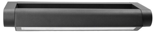 Brilagi - Aplică de exterior SALERNO LED, 12W, 230V, 35,5 cm, negru, IP65