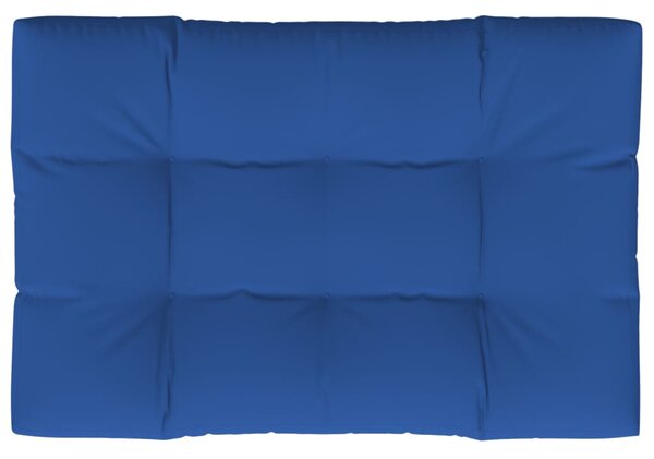Pernă de paleți, albastru regal, 120x80x12 cm, material textil