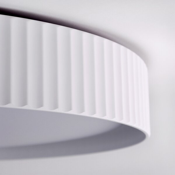 Brilagi - Plafonieră LED dimabilă LUCIA LED/60W/230V, diametru 59 cm, albă + telecomandă