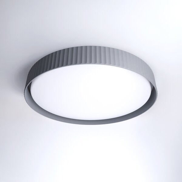 Brilagi - plafonieră LED dimabilă LUCIA LED/60W/230V diam. 59 cm gri + telecomandă
