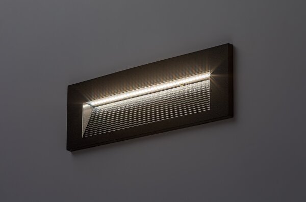 Rabalux 77190 - Aplica de perete pentru exterior KAVALA, LED 6W, 230V, IP65, negru