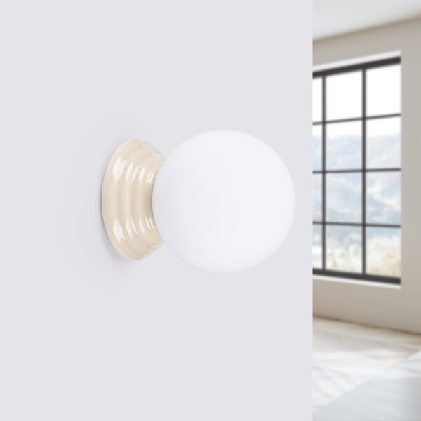 Sollux SL.1891 - Aplica de baie ZORI 1xG9/8W/230V IP44 bej