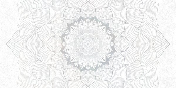 Tapet Mandala rotundă, tapet pentru spațiul de yoga sau pentru a armoniza spațiul personal. Mandala de, Fototapet Designer, w01088v2 : Uwalls.ro