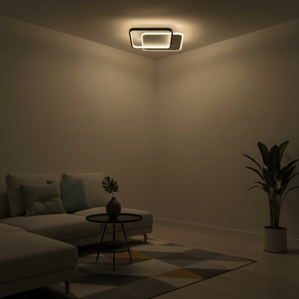 Brilagi - Plafonieră LED dimabilă FLARE LED/43W/230V 3000-6000K + telecomandă