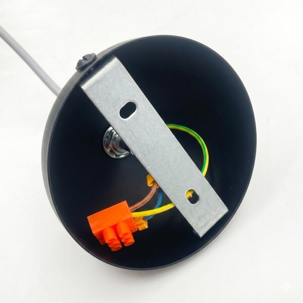 Pendul pe cablu VELARE 1xE27/15W/230V auriu/transparent