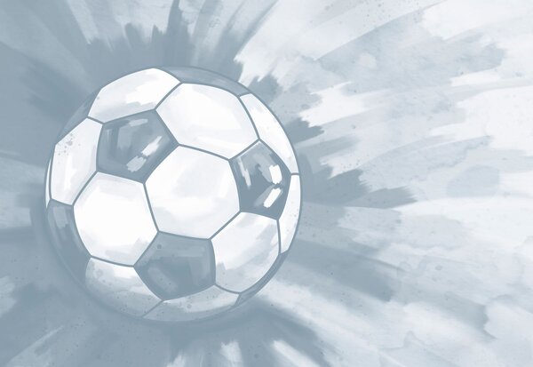 Fototapet Mingea de fotbal în aer, Fototapet fotbal, Fototapet populare, t00940v1 - Tapeko.ro