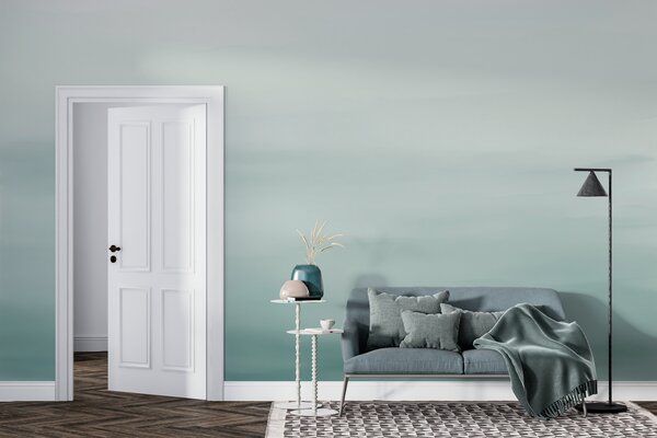 Tapet Albastru ombre fundal, Fototapet Acuarelă, w01642v1 : Uwalls.ro