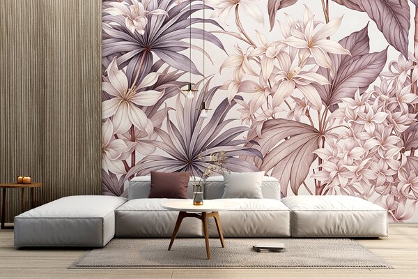 Fototapet Compoziție florală elegantă în nuanțe delicate, Fototapet natură, Fototapet populare, w08318v1 - Tapeko.ro