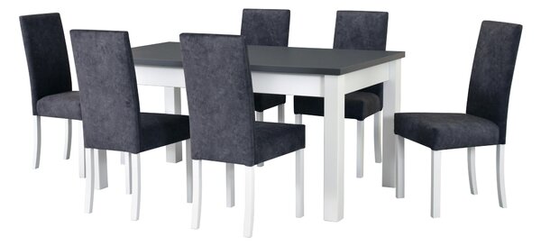 Set masă scaune pentru sufragerie Spiris (pentru 6 până la 8 persoane). 608109