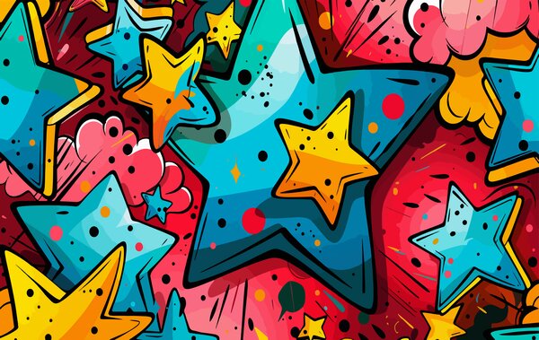 Tapet Graffiti, Fototapet în stil graffiti și artă stradală, w01063 : Uwalls.ro