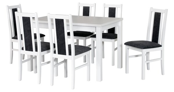 Set masă scaune pentru sufragerie Asan (pentru 4 până la 6 persoane). 608102