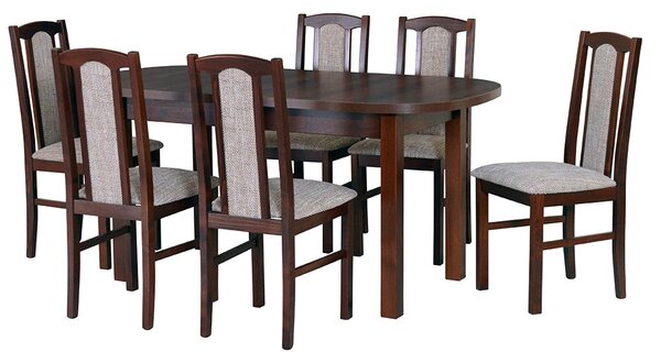 Set masă scaune pentru sufragerie Eliat (pentru 6 până la 8 persoane). 608095