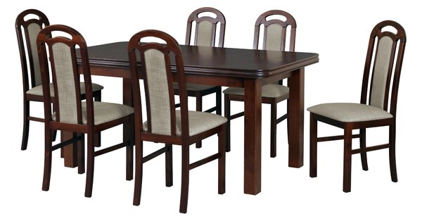 Set masă scaune pentru sufragerie Deron (pentru 6 până la 8 persoane). 608108