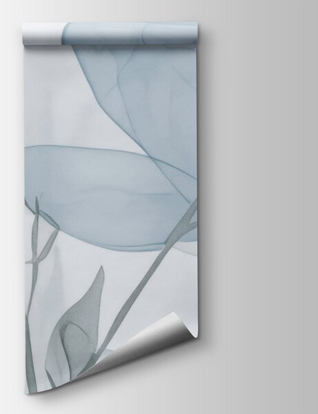 Fototapet Flori transparente cu frunze, Fototapet flori, Fototapet populare, w04489v1 - Tapeko.ro