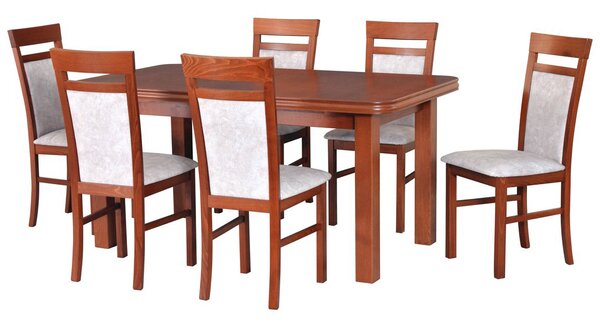 Set masă scaune pentru sufragerie Landan (pentru 6 până la 8 persoane). 608112