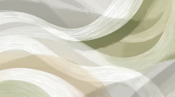 Fototapet Valuri delicate în nuanțe liniștitoare, Fototapet abstracte, Fototapet populare, w04712 - Tapeko.ro