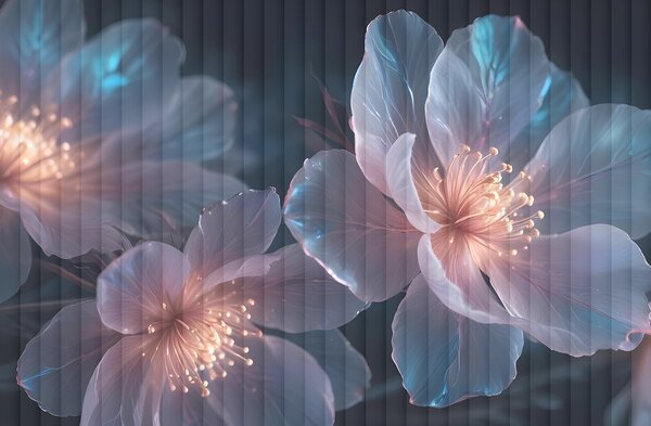 Fototapet Flori delicate în nuanțe delicate, Fototapet natură, Fototapet populare, w08329 - Tapeko.ro