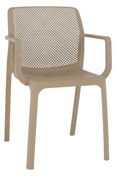 KONDELA Scaun stivuibil, gri-maro / plastic, FRENIA