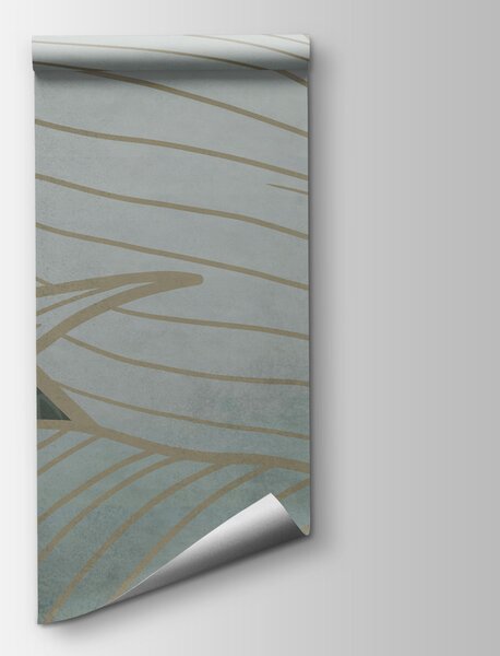 Fototapet Un design botanic elegant, în nuanțe delicate, Fototapet natură, Fototapet populare, t00952 - Tapeko.ro