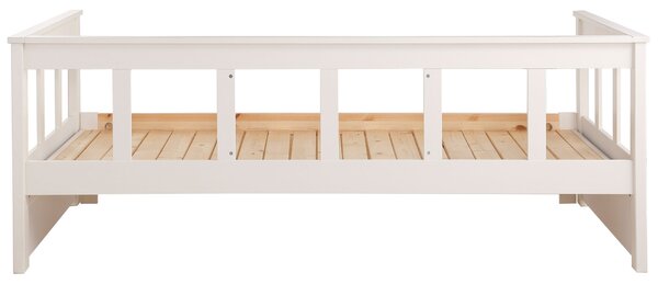Daybett Aira extensibil alb 90/200 cm