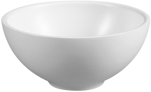 Sapho Small lavoar 26x26 cm rotund de blat alb luciu MR260