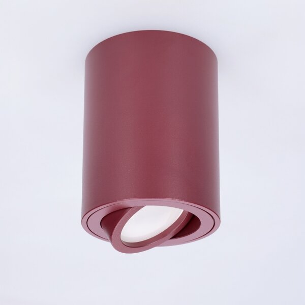 Brilagi - Aplica spot MIA 1xGU10/30W/230V 100x80 mm burgundiu