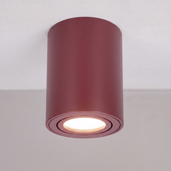 Brilagi - Aplica spot MIA 1xGU10/30W/230V 100x80 mm burgundiu