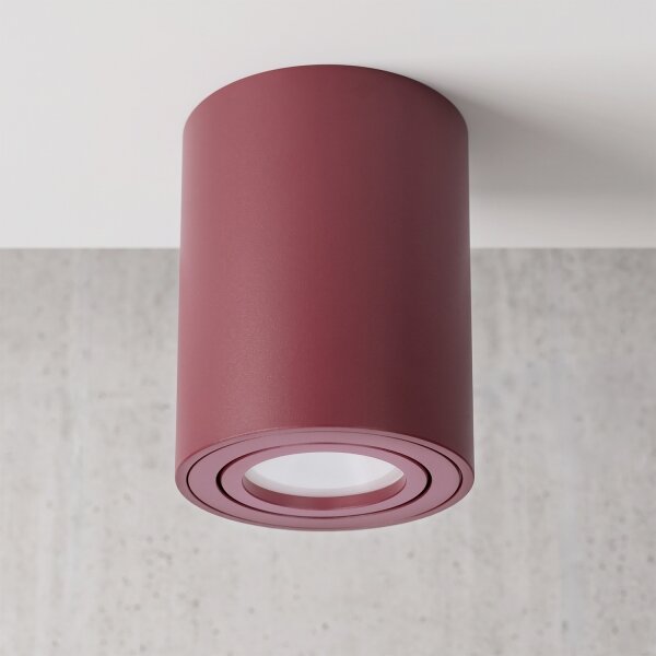 Brilagi - Aplica spot MIA 1xGU10/30W/230V 100x80 mm burgundiu