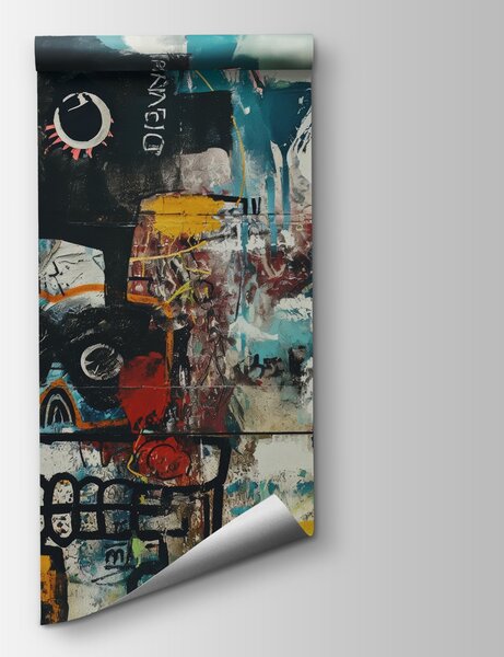 Fototapet Zid cu graffiti pe el, Fototapet adolescenți, Fototapet populare, w01188 - Tapeko.ro