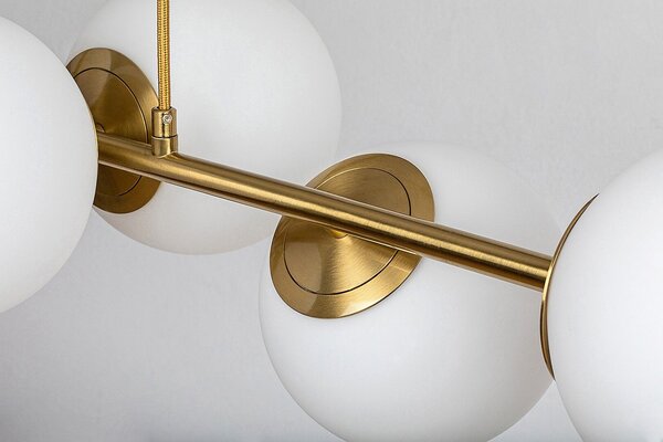 Rabalux Kiara lampă suspendată 6x35 W auriu 72249