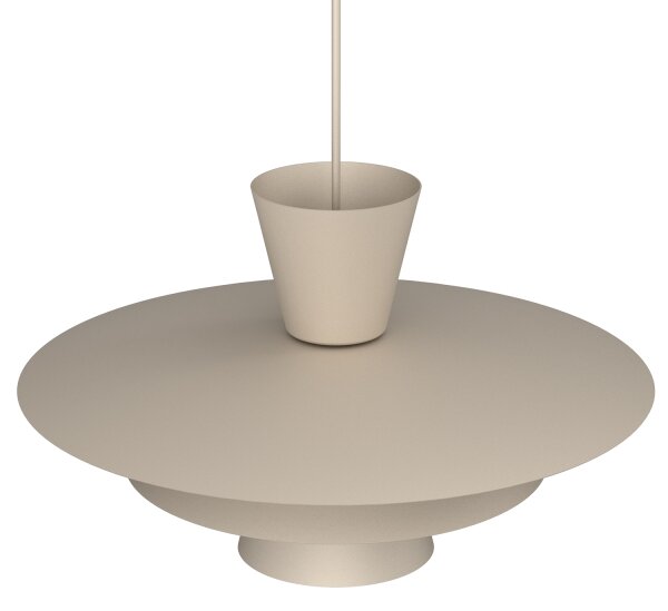 Pendul PLATO 1xE27/15W/230V bej
