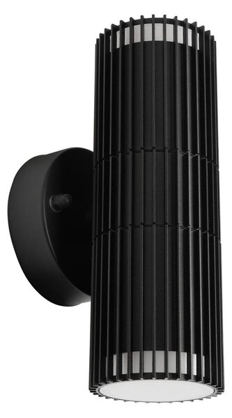 Aplică de perete pentru exterior LANTHEA, spot 2x GU10, 11W, 230V, IP44, negru