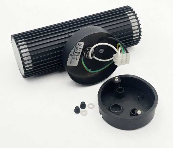 Aplică de perete pentru exterior LANTHEA, spot 2x GU10, 11W, 230V, IP44, negru
