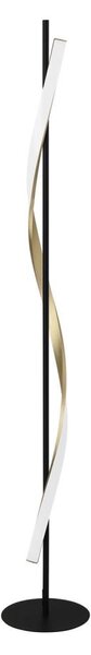 Eglo 902138 - Lampă de podea LED reglabilă CONAPRATO LED/20W/230V negru/auriu