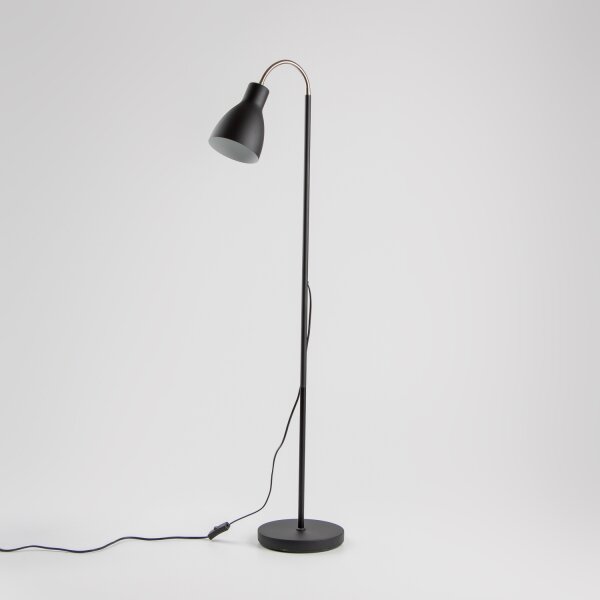 Lampă LED de podea 1xE27/7W/230V, neagră