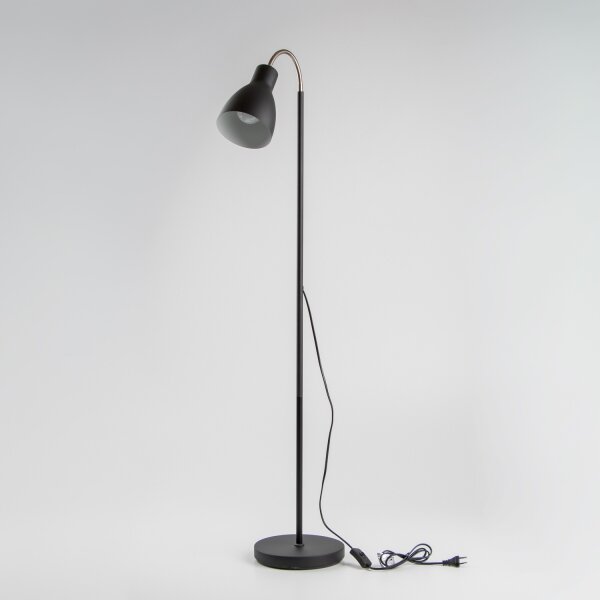 Lampă LED de podea 1xE27/7W/230V, neagră