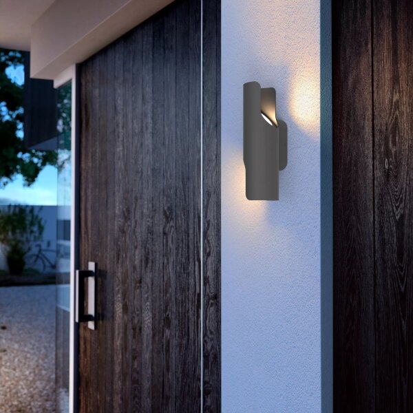 Philips FIRA Aplica de perete LED pentru exterior, 4,3 W / 230 V, 2700 K, IP44