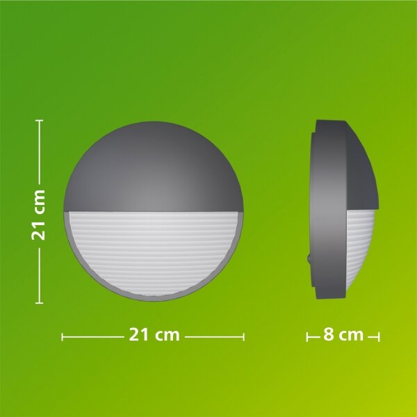 Philips - Aplica de perete pentru exterior CAPRICORN LED/4,3W/230V IP44