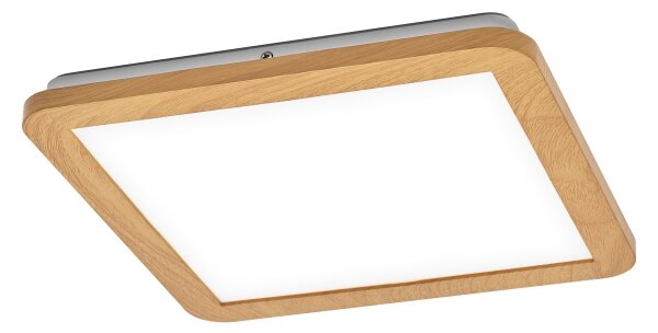 Osram - Plafonieră LED pentru baie ORBIS DISC LED/22W/230V 30x30 cm IP44 maro