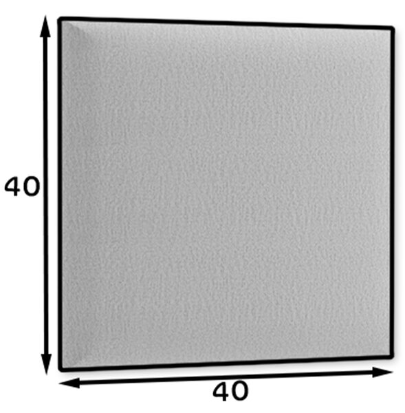 Panou de perete capitonat QUADRATTA 40x40 cm - mai multe culori Culoare: Albastru
