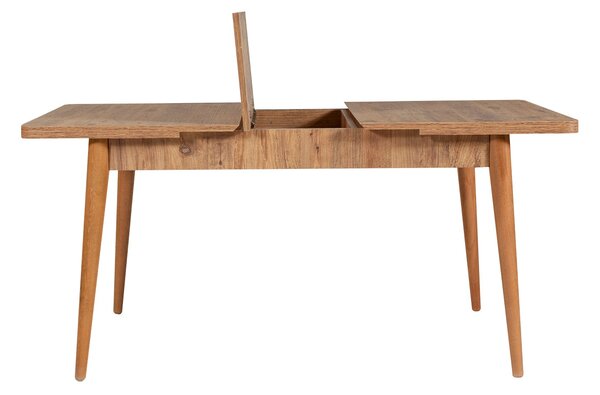 Set mobilier sufragerie Vlasta 2 (pin atlantic + albastru închis) (pentru 6 persoane). 1073073