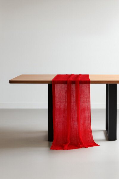 Ruletă de masă 90×340 cm - roșu