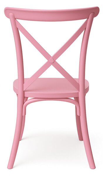 Scaun Boho pentru copii - culoare roz