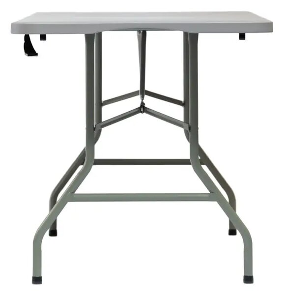 Grădină masă de catering caz dreptunghiular 180x74cm gri Eco