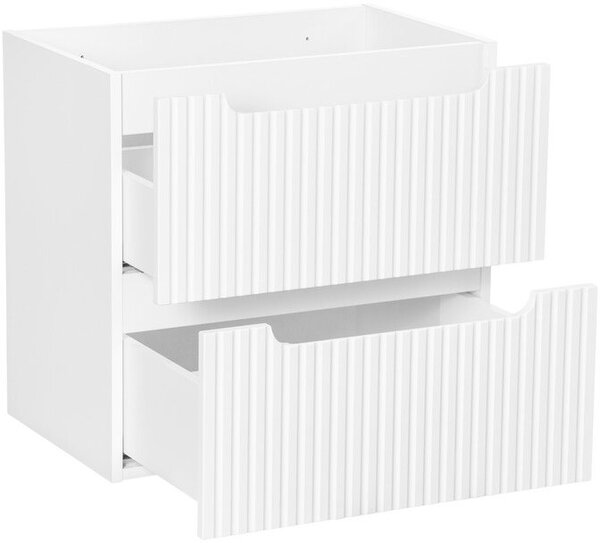 Comad Nova White dulap 60x39x57 cm sub chiuveta pe perete alb NOVA WHITE 82-60-2S