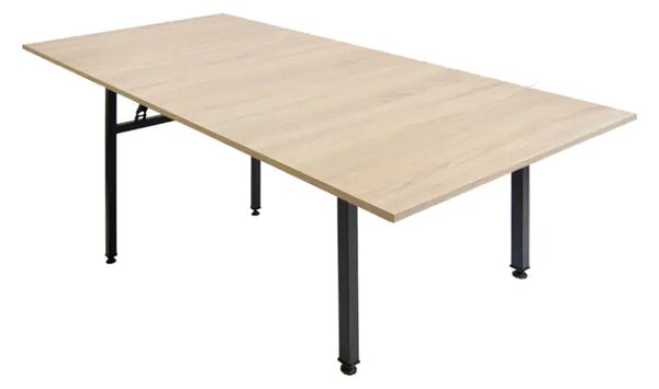Masă Pliabilă 160x90cm Dărm Sonoma pentru Conferințe