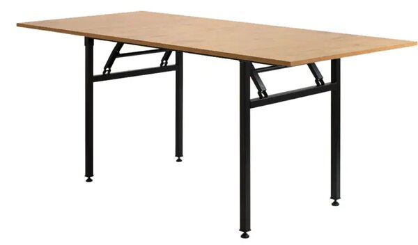 Masă Banquet Pliabilă Conferință 160x90cm – Stejar Lancelot
