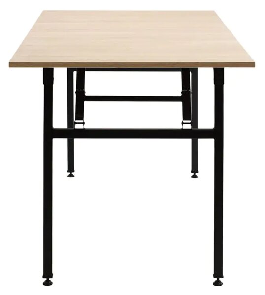 Masă Pliabilă 160x90cm Dărm Sonoma pentru Conferințe