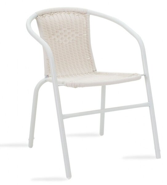 Set Masa si Scaune Gradina Valor-Obbi 5 Piese Alb